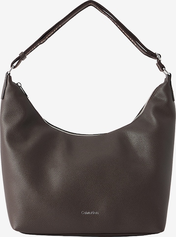 Calvin Klein Torba za čez ramo | rjava barva: sprednja stran