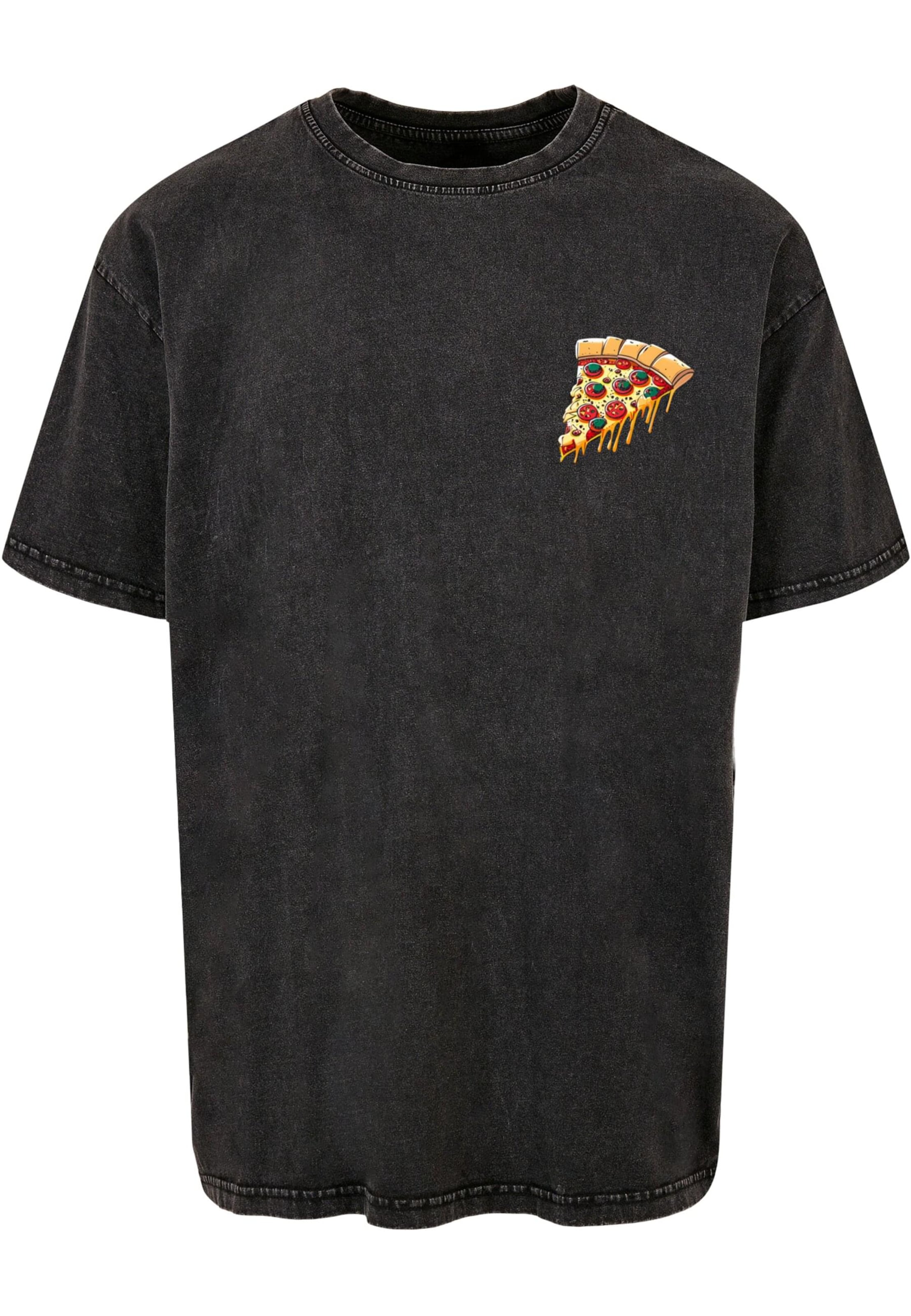 Merchcode Bluser & t-shirts 'Pizza Comic' i sort: forside