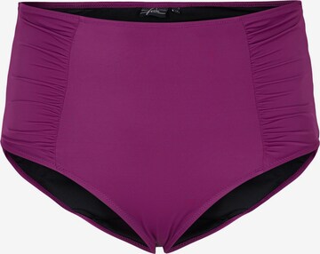 Bas de bikini 'STANIA' Swim by Zizzi en violet : devant