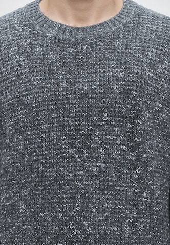 Abercrombie & Fitch Tröja 'ESSENTIAL' i grå: framsida