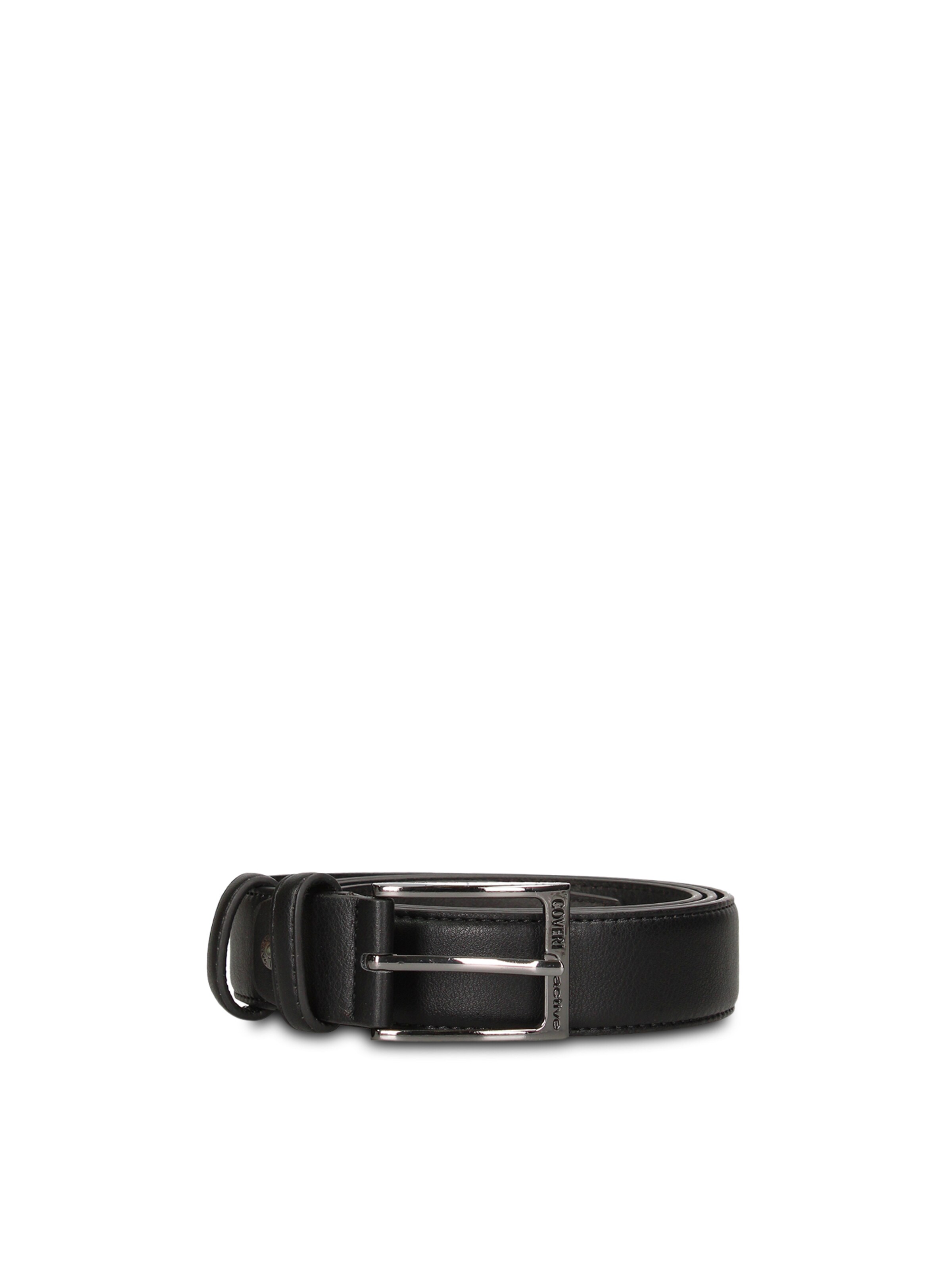 Cintura di Coveri Collection in nero: frontale