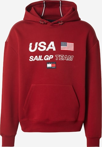 Sweat-shirt 'SAIL' TOMMY HILFIGER en rouge : devant