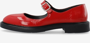 Bianco Ballerina 'ADDA ' in Rood: voorkant