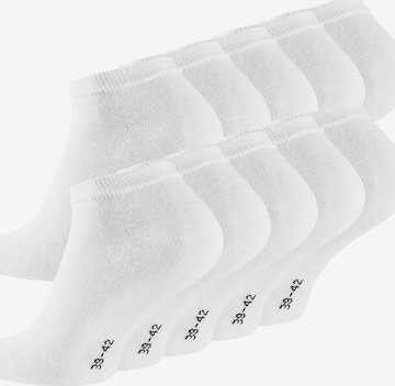 Reslad Socks 'RS6133' in White: front