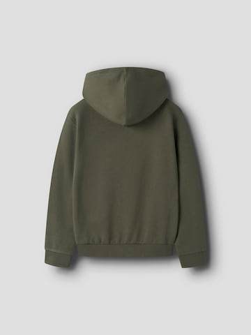 Bluză de molton 'NKMVIAN' de la NAME IT pe verde