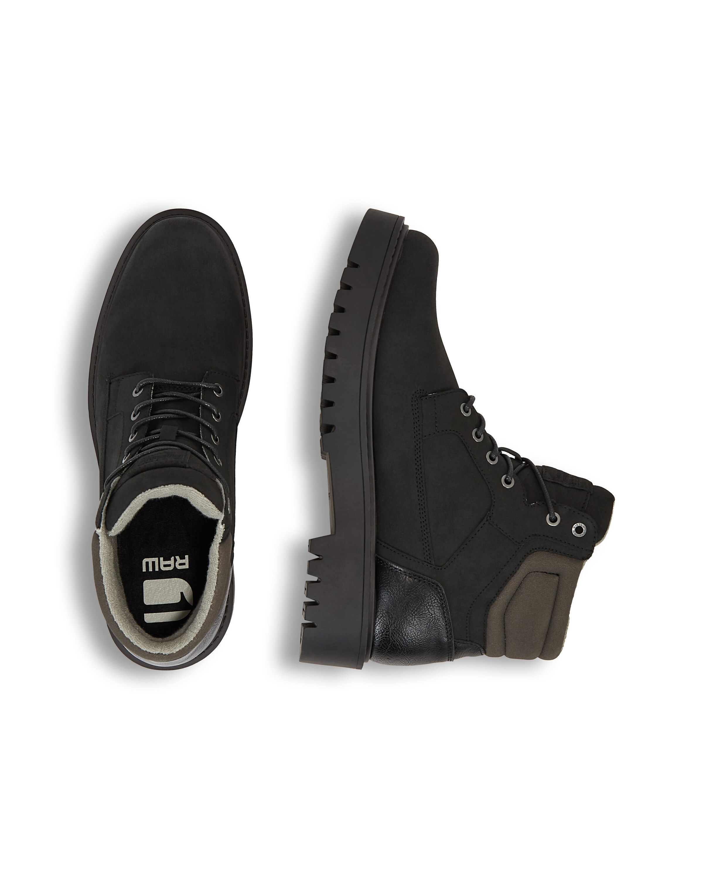 G-STAR Boot - 'Patton Mid BSC Boots' in Schwarz