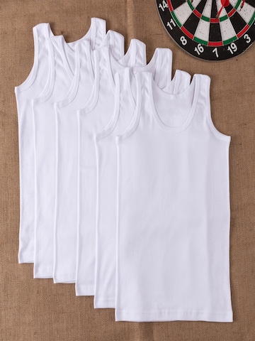 LOREZA - Camiseta térmica 'Jungen Unterhemden Andre' en blanco