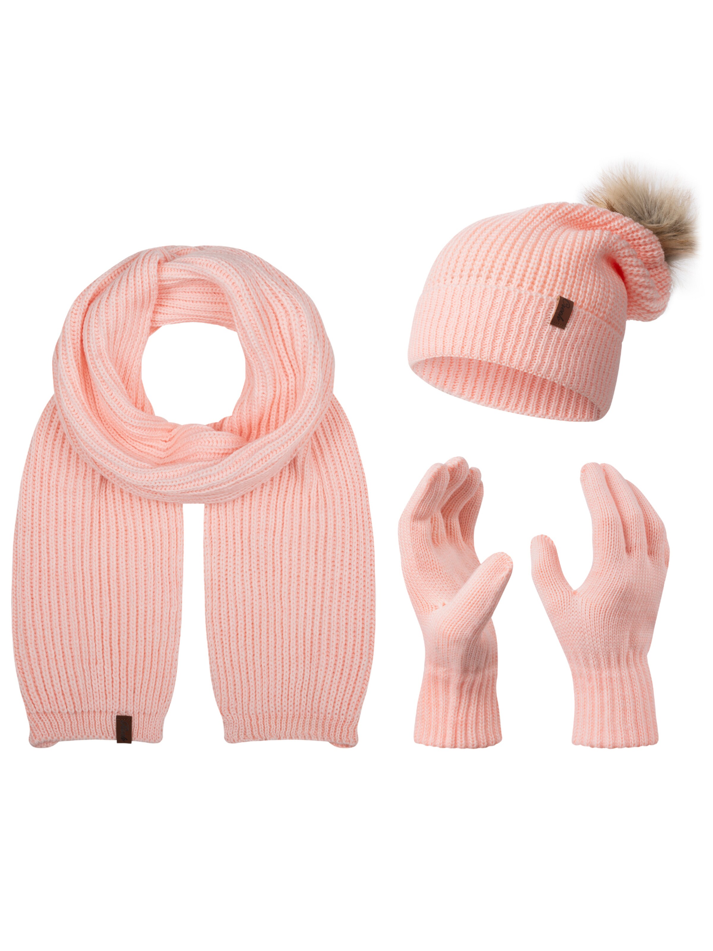 Rock Creek Beanie in Pink: front