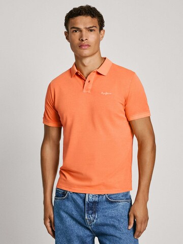 Pepe Jeans Shirt ' NEW OLIVER ' in Orange: Vorderseite
