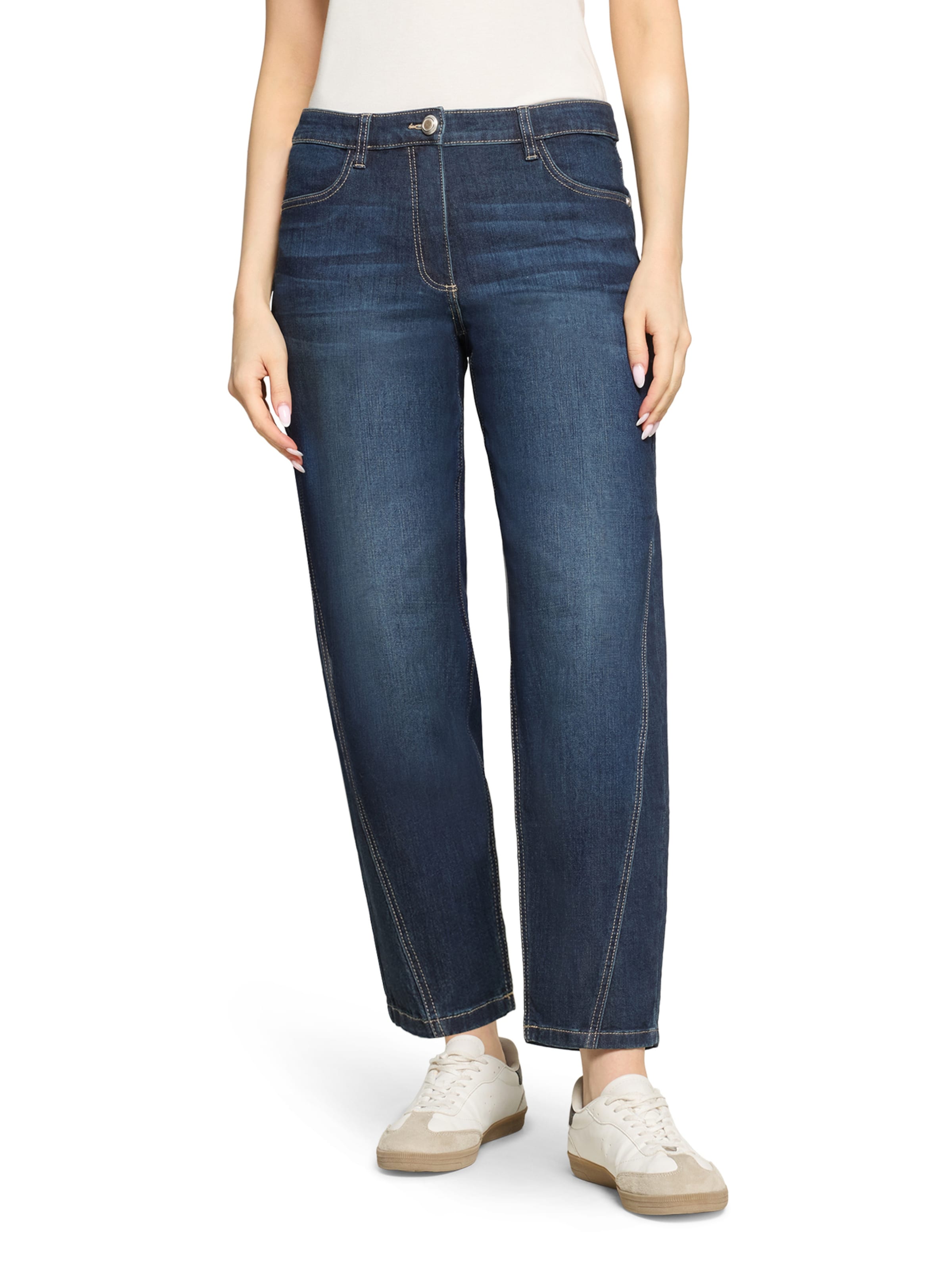 Loosefit Jean Betty Barclay en bleu : devant