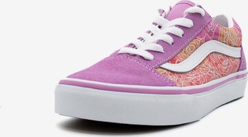 Baskets VANS en violet : devant