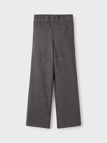 NAME IT Wide leg Pants 'Nilea' in Grey