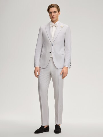 Coupe slim Pantalon à plis 'Blayr' JOOP! en gris