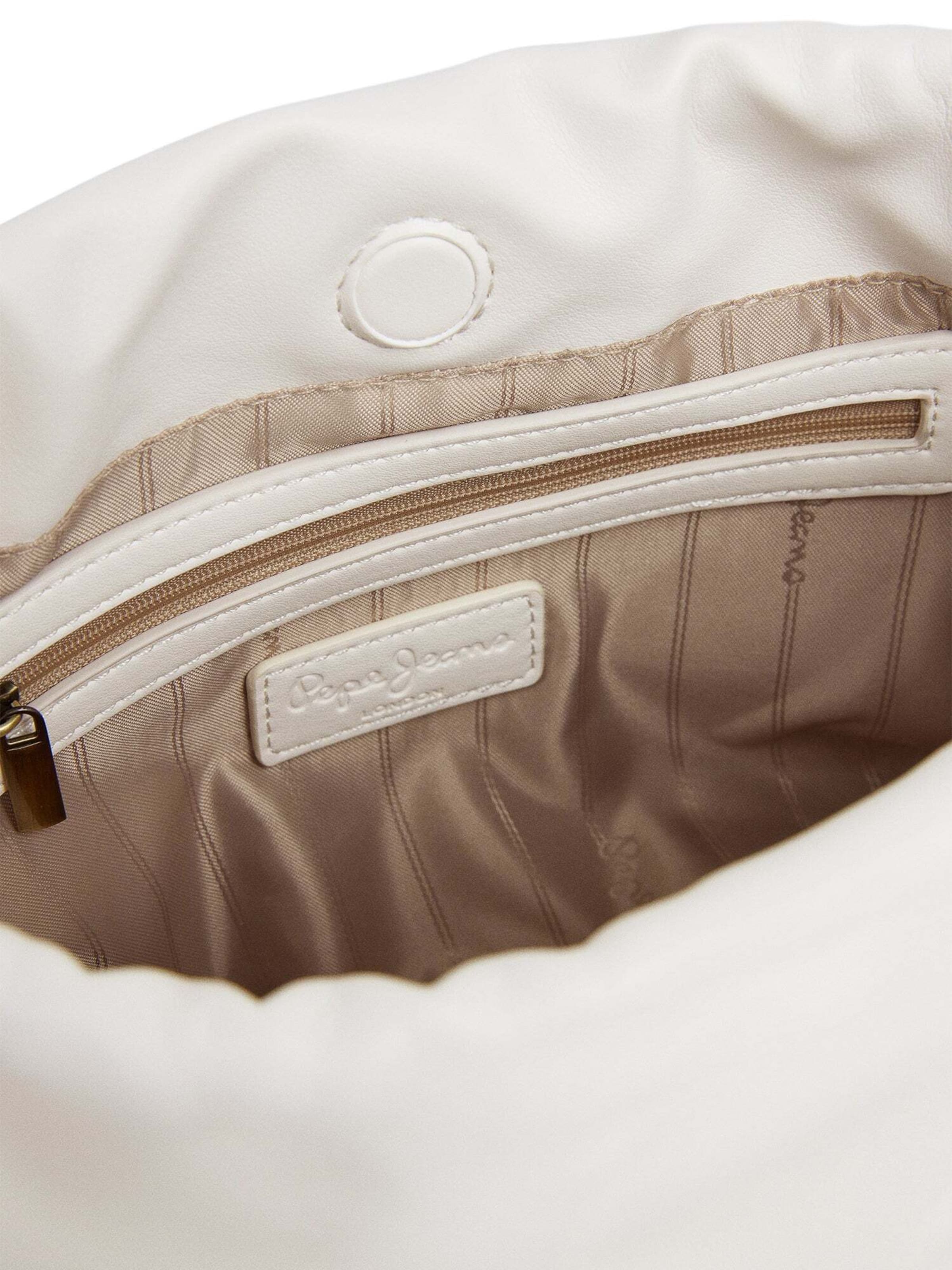 Borsa a spalla ' GEORGIA ' di Pepe Jeans in bianco