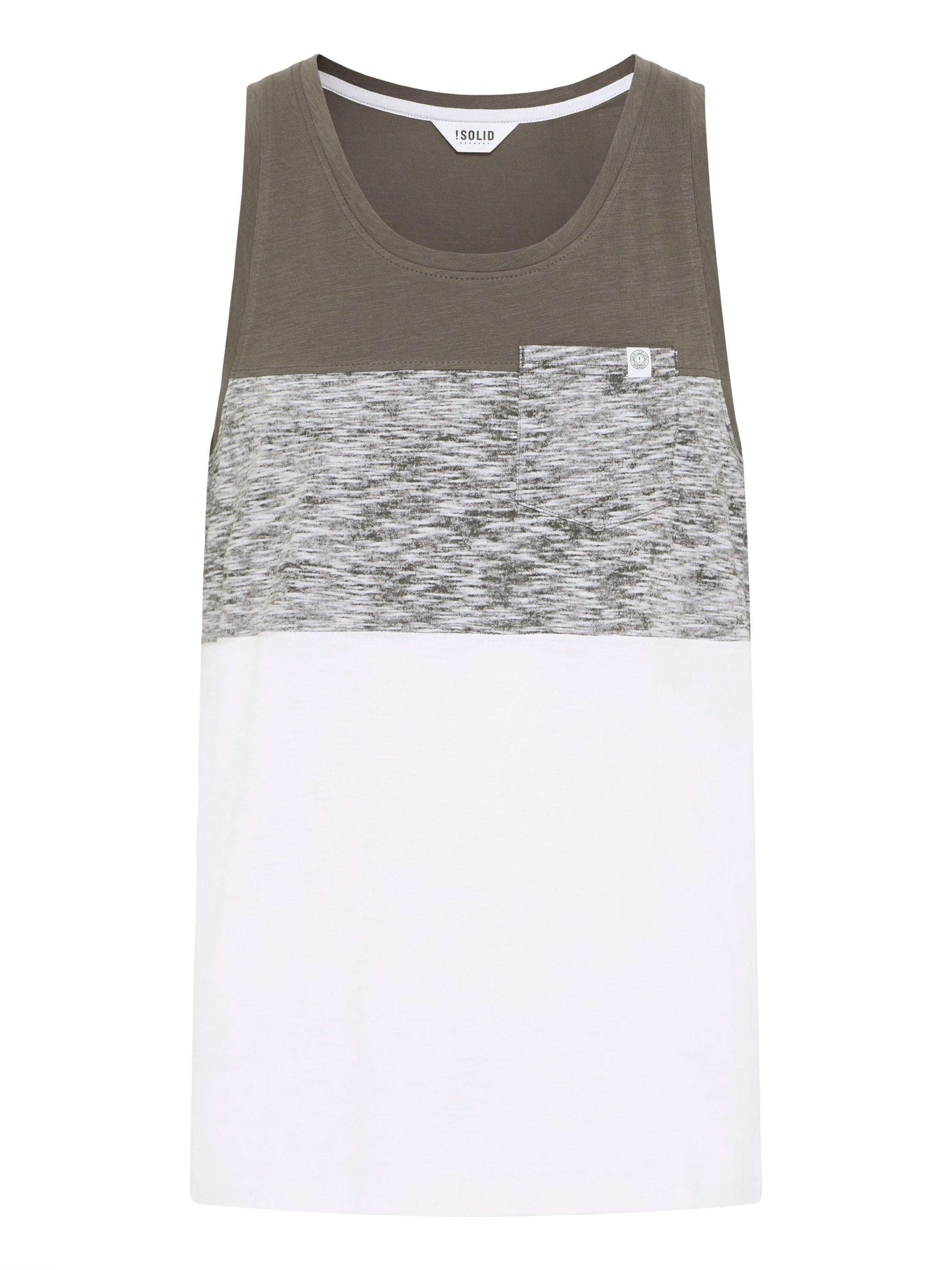 T-Shirt 'SDSion' !Solid en gris : devant