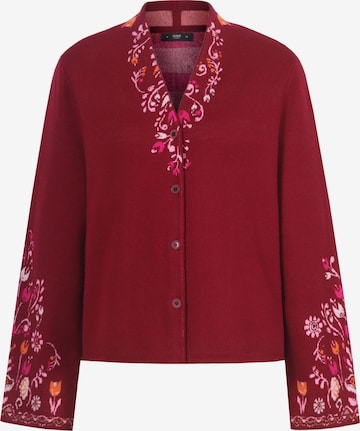 IVKO Woman Strickjacke in Rot: Vorderseite