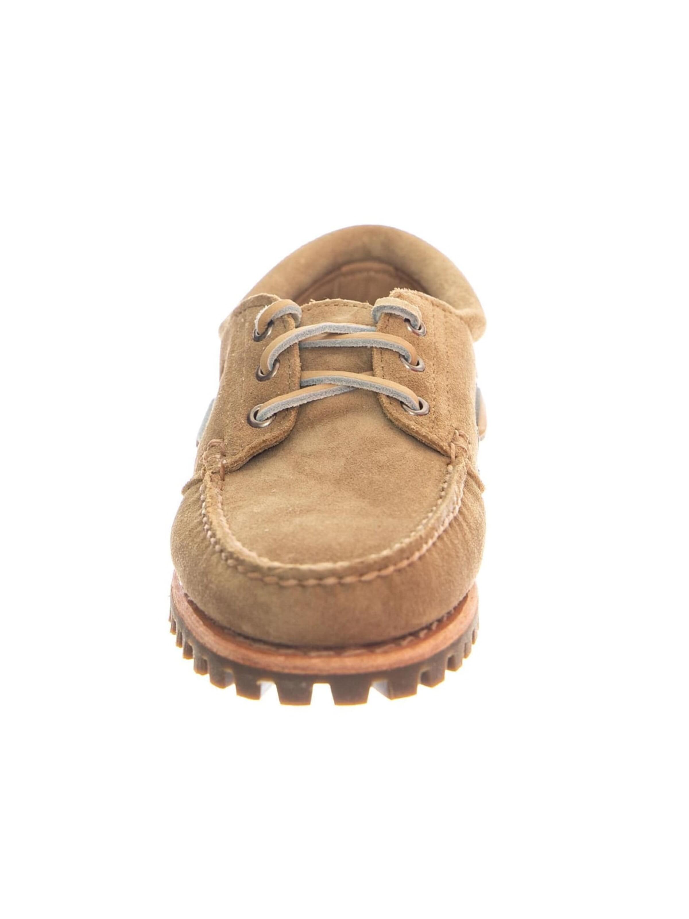 Scarpa stringata 'AUTH Boat Shoe MD Beige Suede' di TIMBERLAND in beige