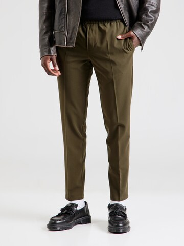 Effilé Pantalon à plis 'SMITHY' Samsøe Samsøe en vert : devant