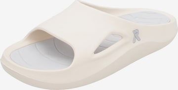 Rieker Sport Pantolette in Beige: Vorderseite