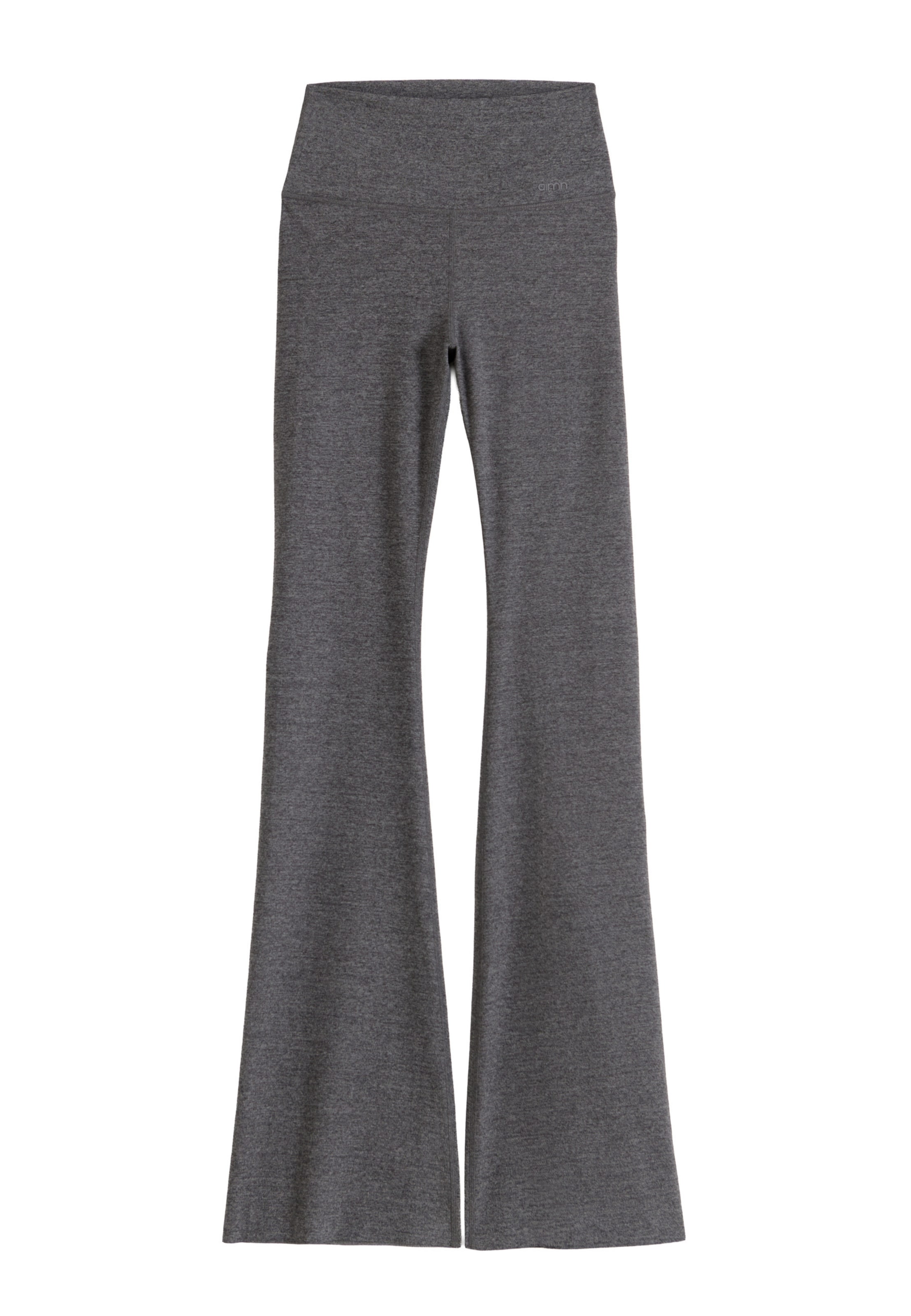 Aim'n Flared Sportbroek 'Sense' in Grijs: voorkant