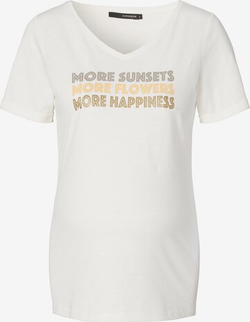 Supermom Shirt 'More' in Wit