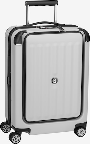 BOGNER Trolley 'Piz Deluxe' in Weiß: Vorderseite