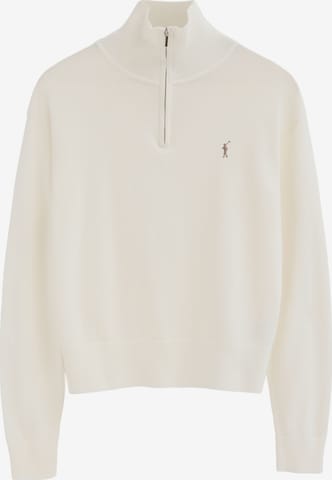 Polo Club Pullover 'Rigby' in Beige: Vorderseite