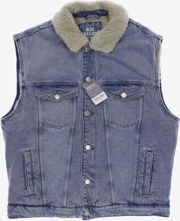 Only & Sons Vest in L in Blue: front