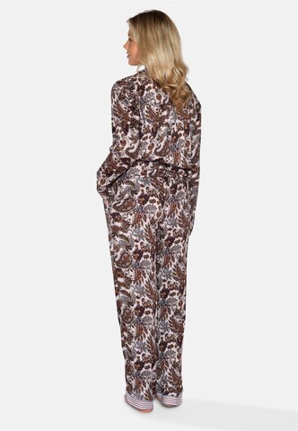 CC DK - Pantalón de pijama 'Janet' en marrón: atrás