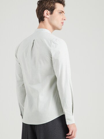 Lindbergh Regular fit Πουκάμισο 'Manderin' σε πράσινο