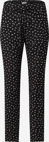 Loosefit Pantalon TOM TAILOR en noir : devant