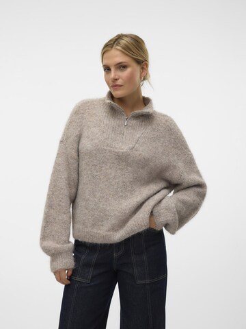 Pull-over 'VMAwsome' VERO MODA en gris : devant