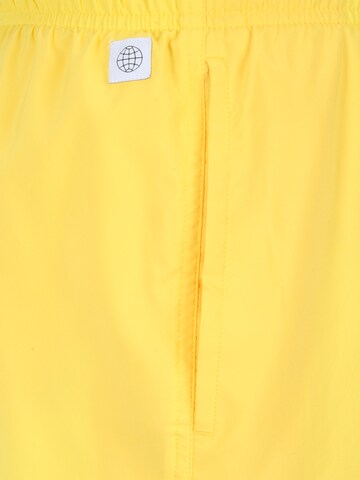 ADIDAS PERFORMANCE Athletic Swim Trunks in Yellow
