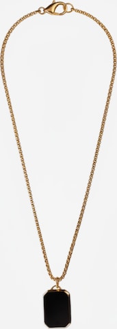 Eternal Necklace 'Onyx' in Gold: front