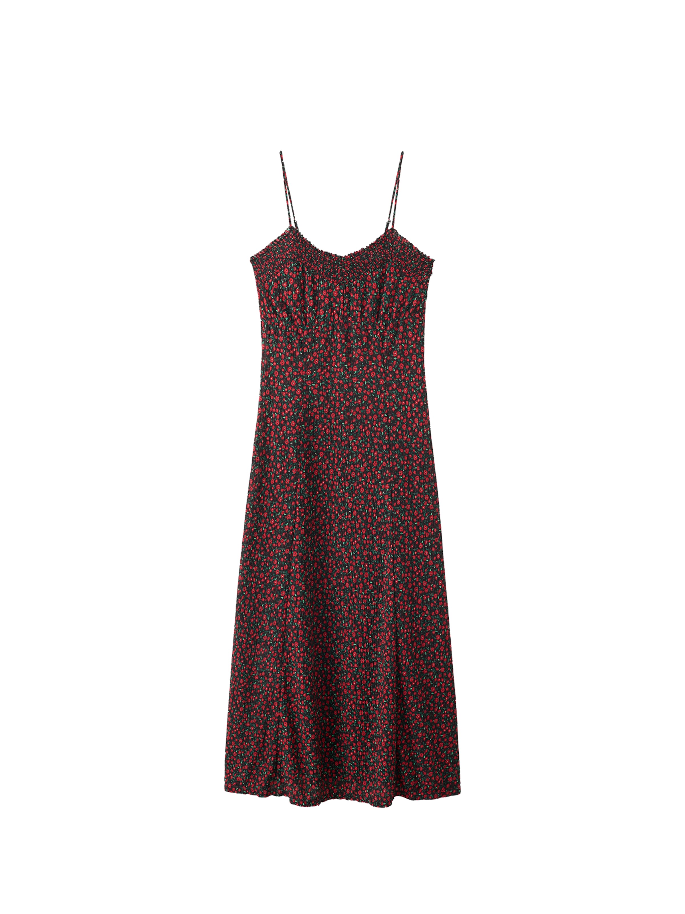 MANGO Summer Dress 'POMELI' in 32 in Light green / Red / Black / White, Item view