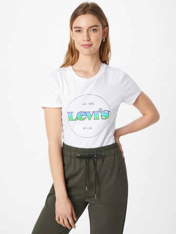 LEVI'S ® Shirt 'The Perfect Tee' in White: front