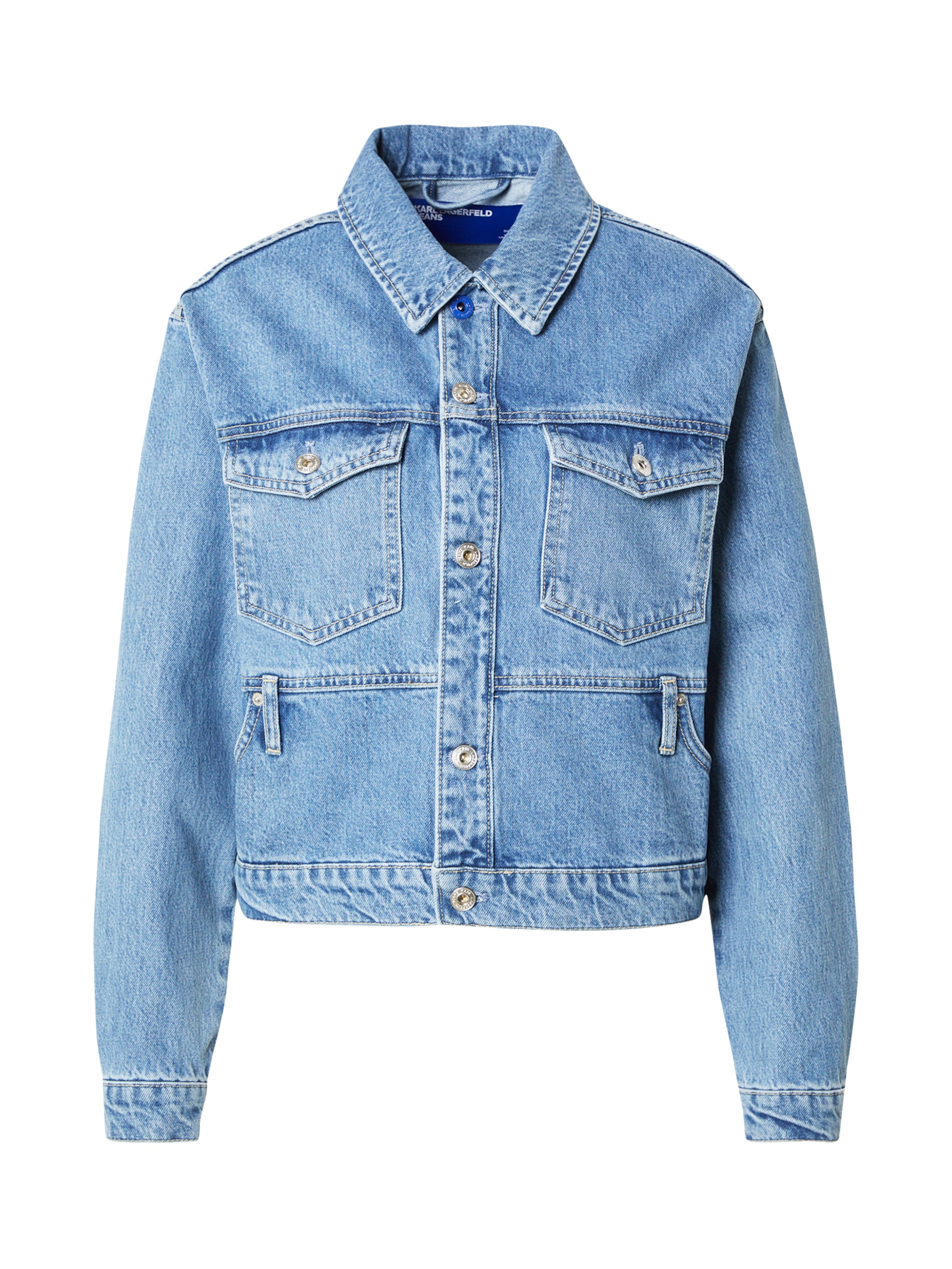 KARL LAGERFELD JEANS Overgangsjakke i blå: forside
