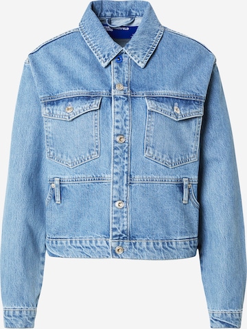 KARL LAGERFELD JEANS Välikausitakki värissä sininen: etupuoli