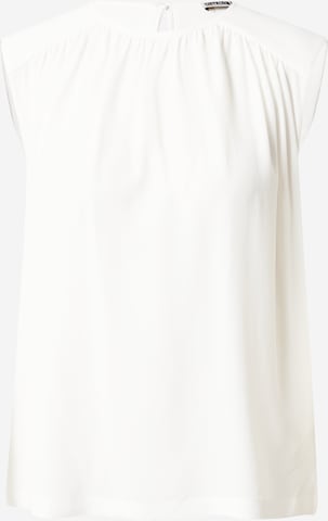 DRYKORN - Blusa 'Sumi' en blanco: frente