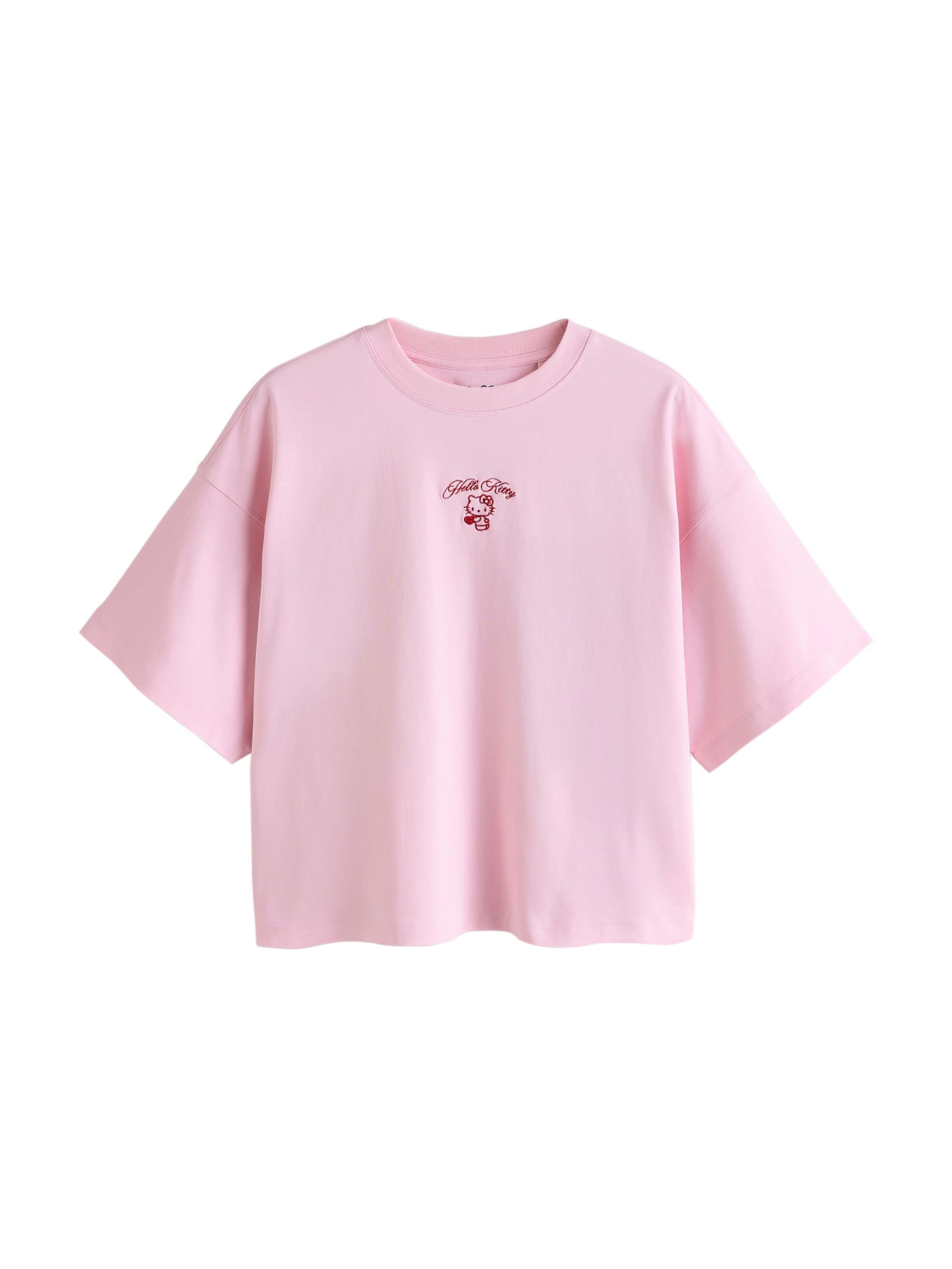 Next - Camisa 'Hello Kitty' em rosa: frente