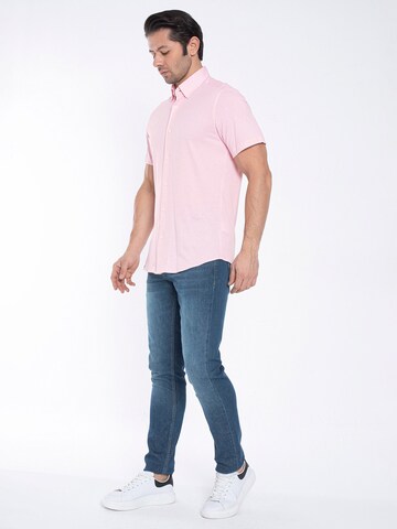By Diess Collection Regular fit Overhemd in Roze