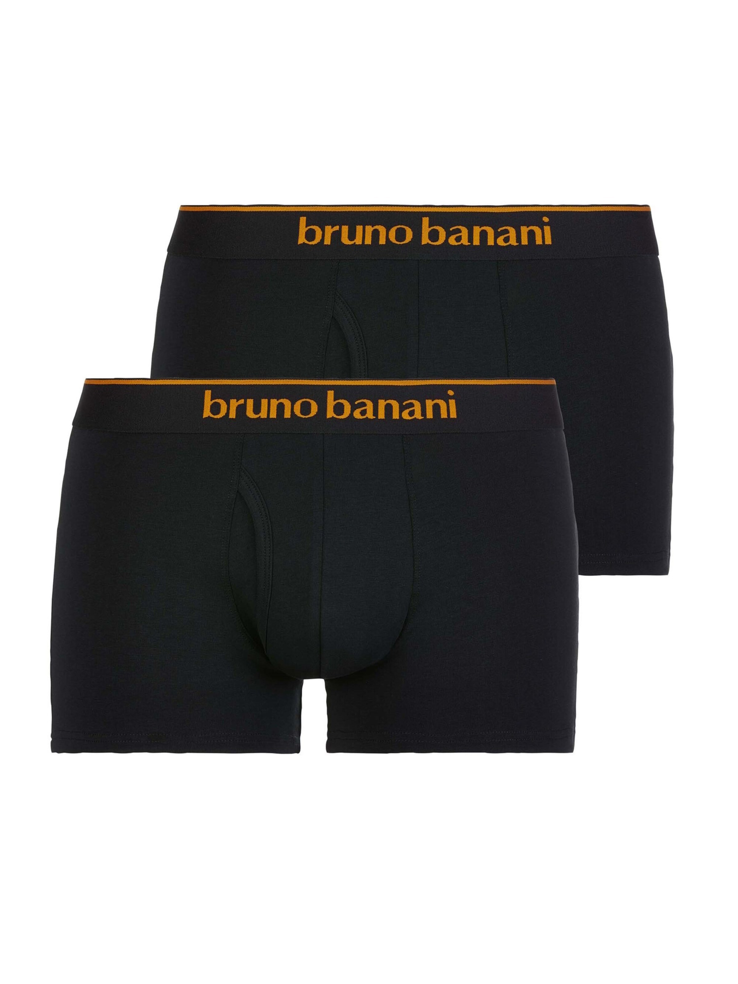 Bruno Banani - Calzoncillo boxer en negro: frente