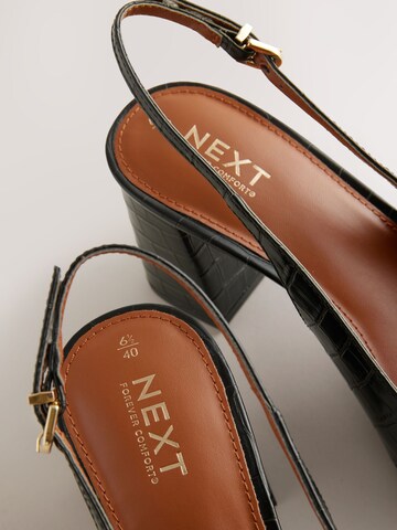 Décolleté sling di Next in nero