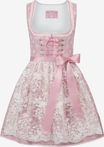 STOCKERPOINT Dirndl 'Cindy' in Pink: front