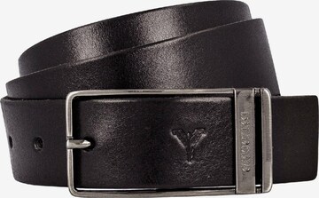 Ceinture 'Chiusole' Carlo Colucci en noir : devant