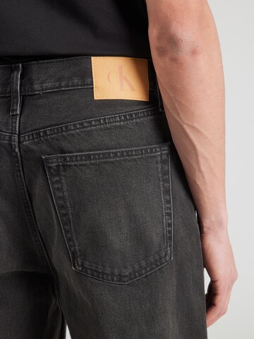 Calvin Klein Jeans - Folgado Calças de ganga em preto