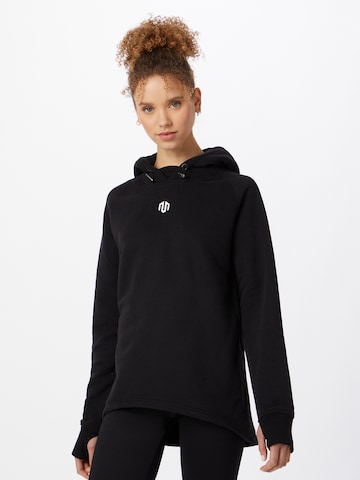 MOROTAI Sport sweatshirt 'Naka' i svart: framsida