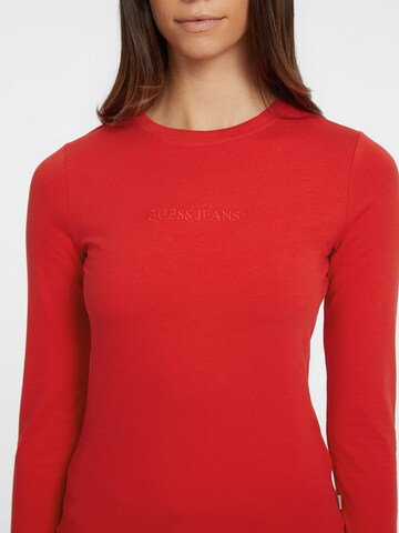 GUESS JEANS Shirt in Red