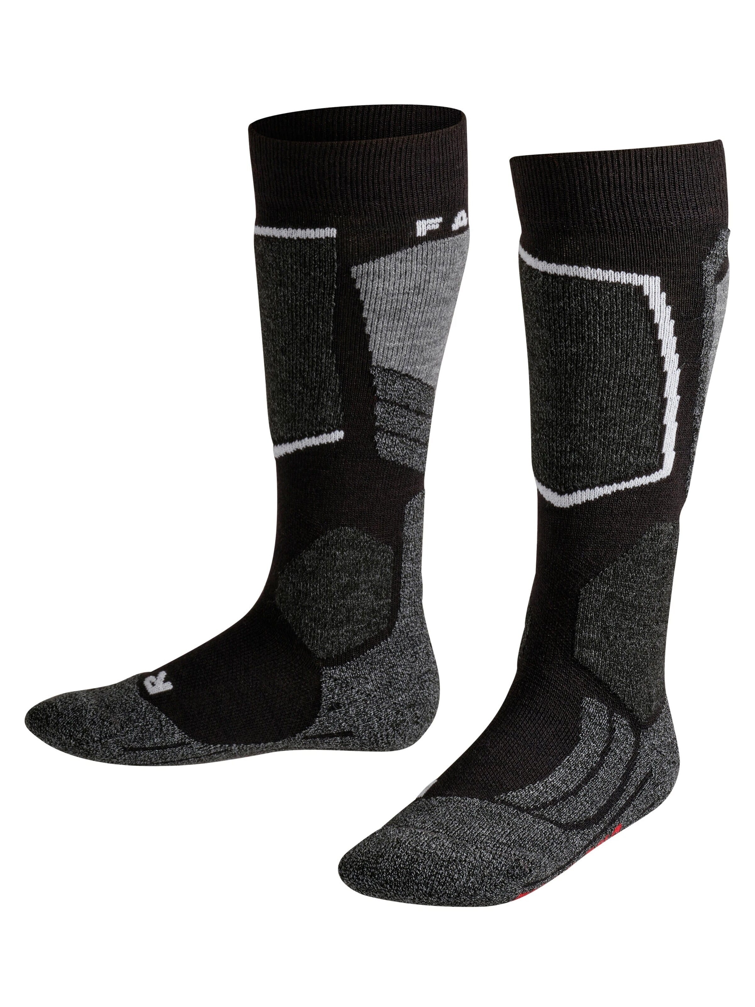 FALKE Athletic Socks 'SK2 Intermediate' in Black: front