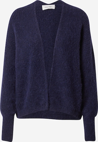 Cardigan 'East' AMERICAN VINTAGE en bleu : devant